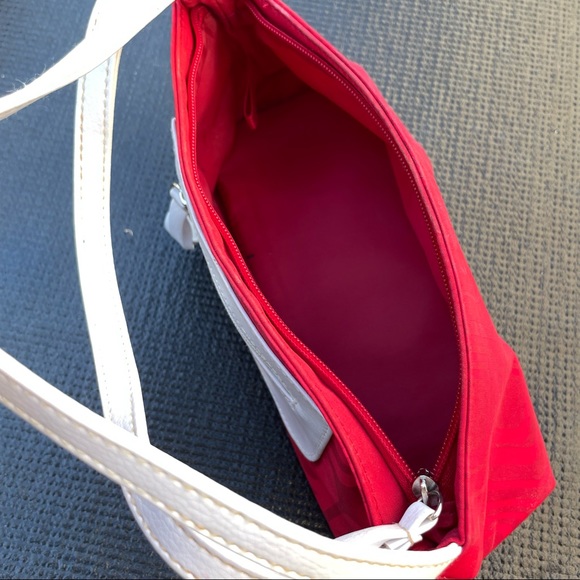 Vintage Estée Lauder Red Shoulder Bag 👛 - Picture 3 of 6